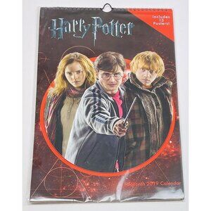 2019 HARRY POTTER 16-Month Poster CALENDAR DateWorks w/ 13 Posters 11x17 NIP NEW
